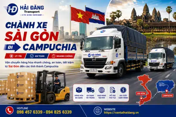 Chành xe Sài Gòn đi Campuchia